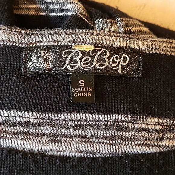 SOLD * Vintage Striped Mini Dress - Picture 2 of 10